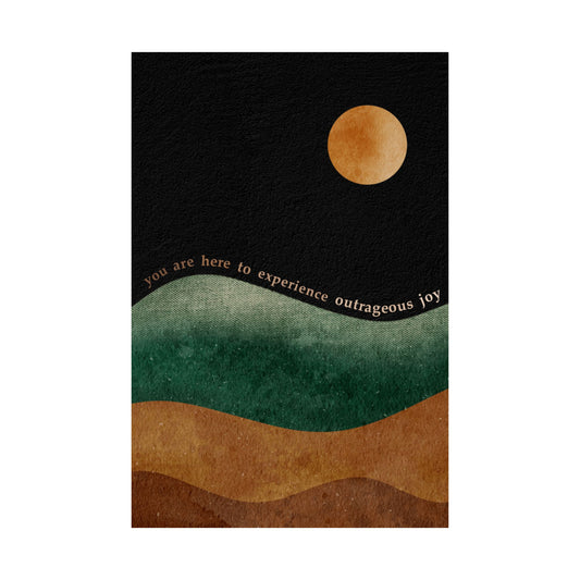 Law of Attraction Wall Art - Joy is Your Birthright Print