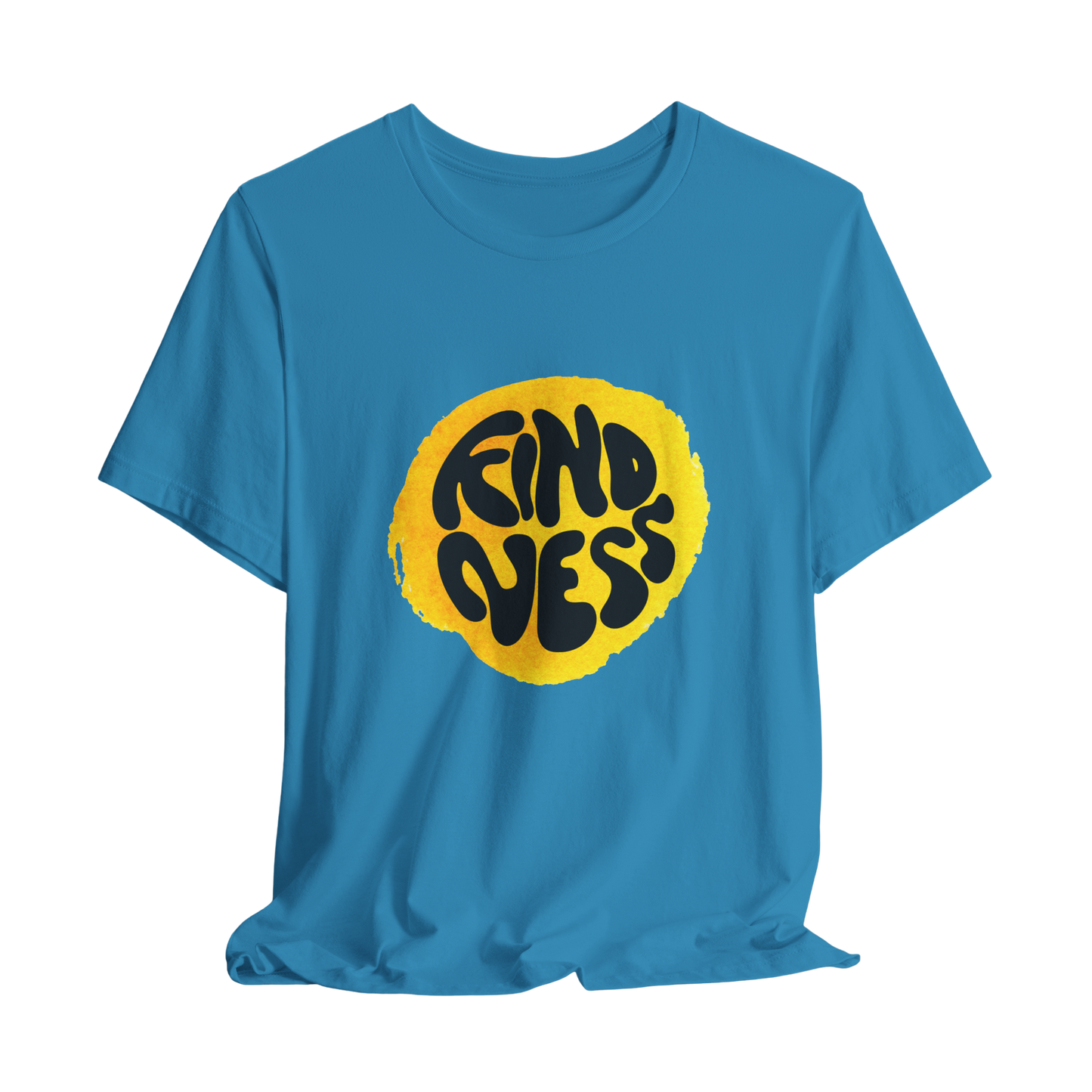 Kindness Yellow Watercolour T-Shirt