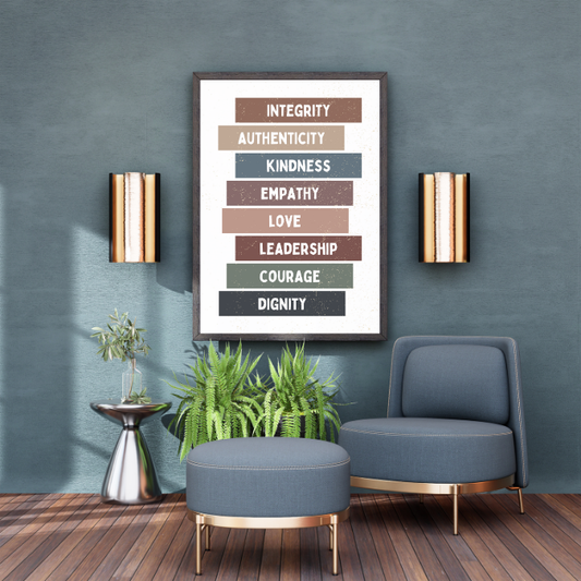 Values & Virtues Canvas