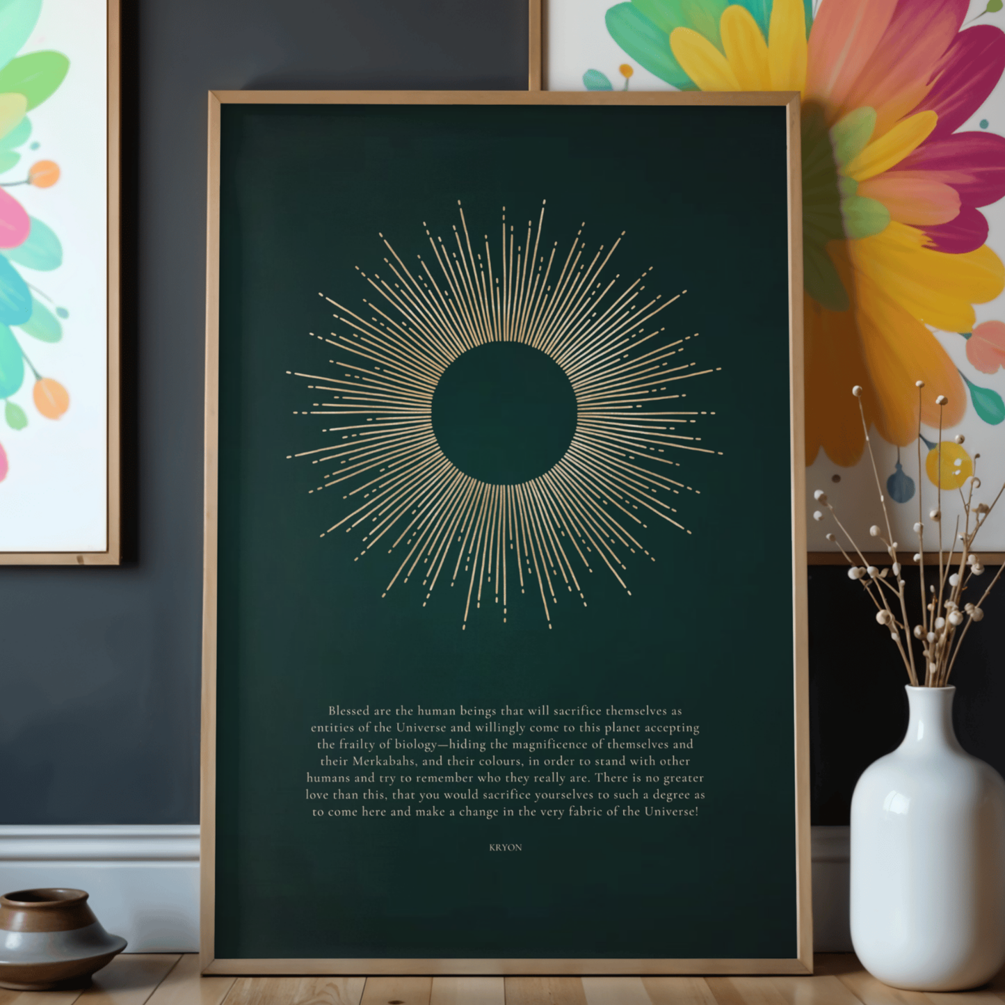 Kryon "No Greater Love" Wall Print