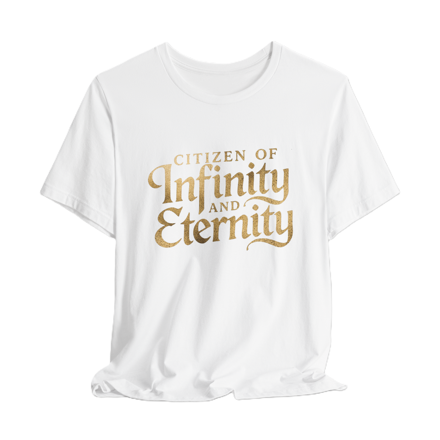 Citizen of Infinity & Eternity T-Shirt | Gold