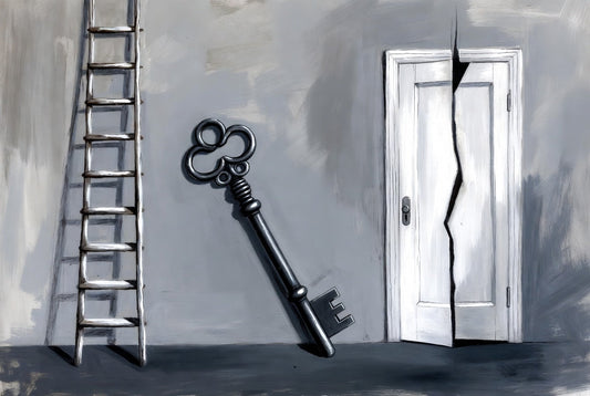 Neville Goddard's law of assumption teachings about feeling is the key involved the ladder experiment, a key and a door. 