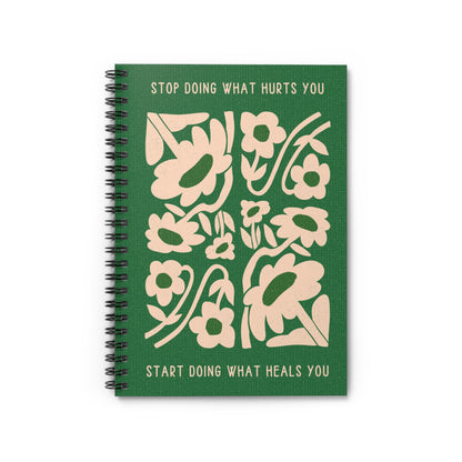 [US] What Heals You - Spiral Notebook