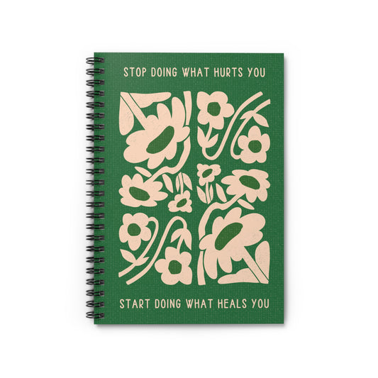 [US] What Heals You - Spiral Notebook