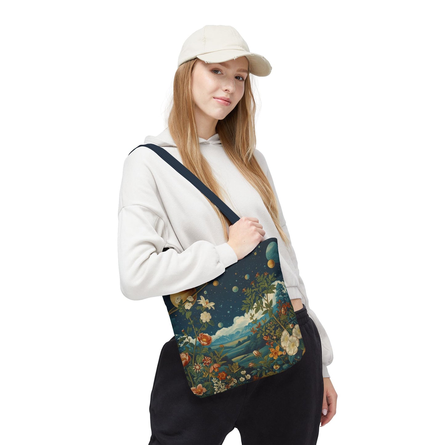 Garden of Planets Artistic Tote Bag