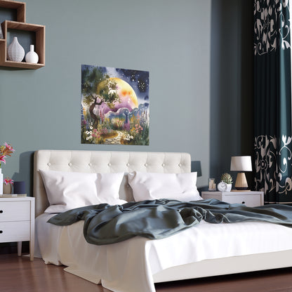 Wildflower Path Watercolour Print