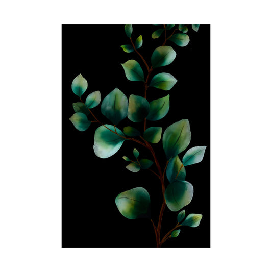 Eucalyptus Branch Botanical Wall Art — Minimalist Nature Print
