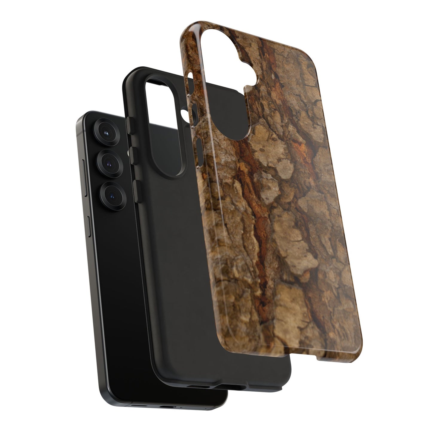 [WW] Tree Bark Printed Phone Case