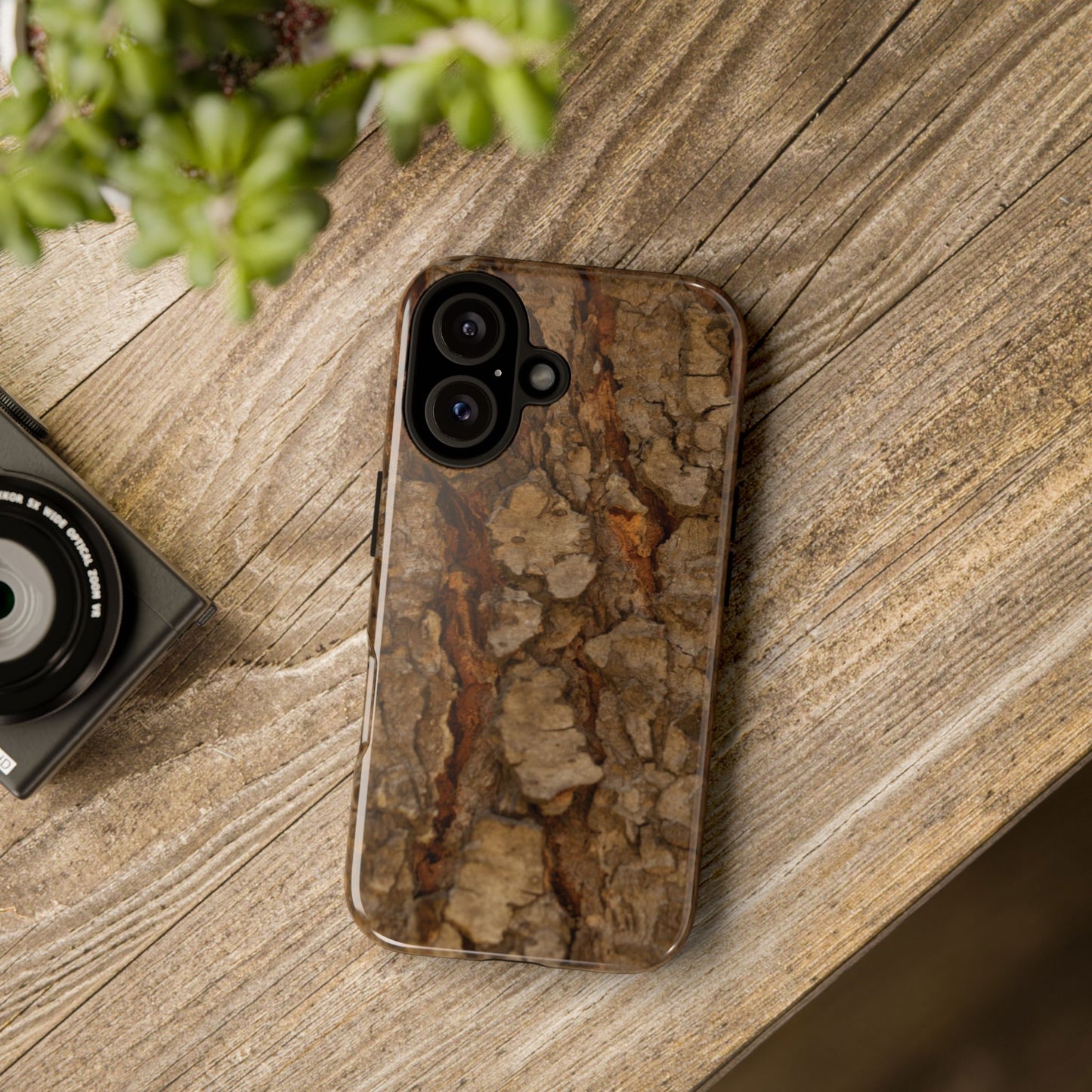 [WW] Tree Bark Printed Phone Case