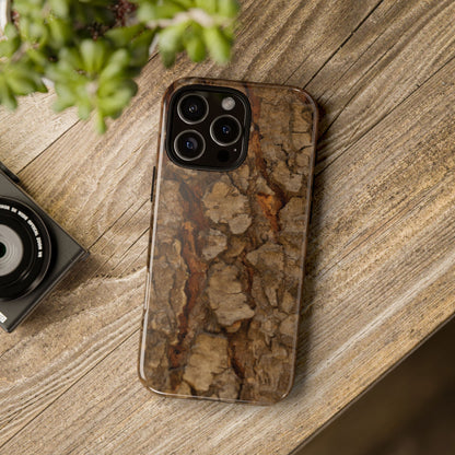 [WW] Tree Bark Printed Phone Case