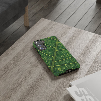[WW] Leaf Vein Stamped Phone Case