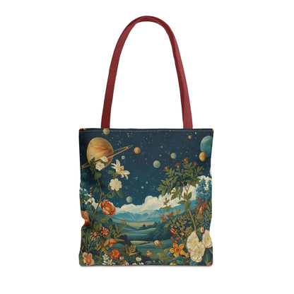 Garden of Planets Artistic Tote Bag