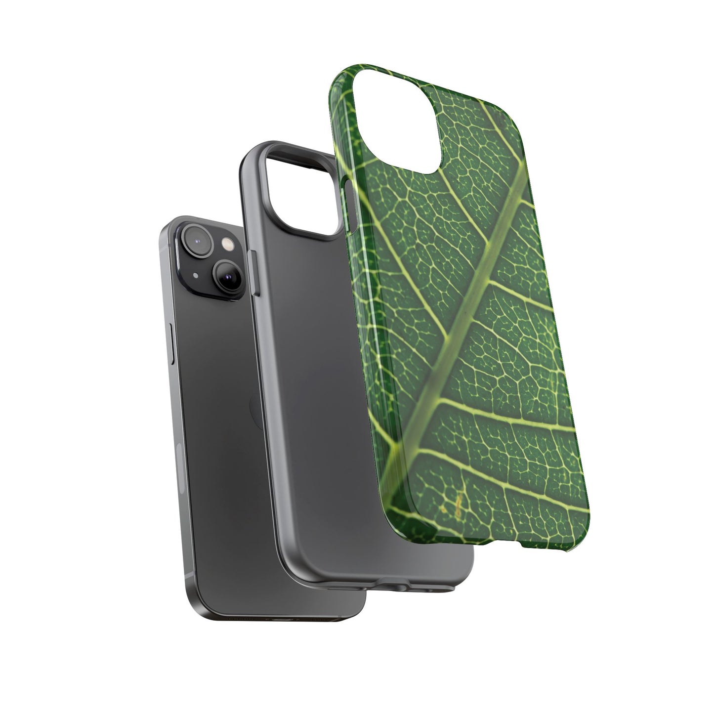 [WW] Leaf Vein Stamped Phone Case