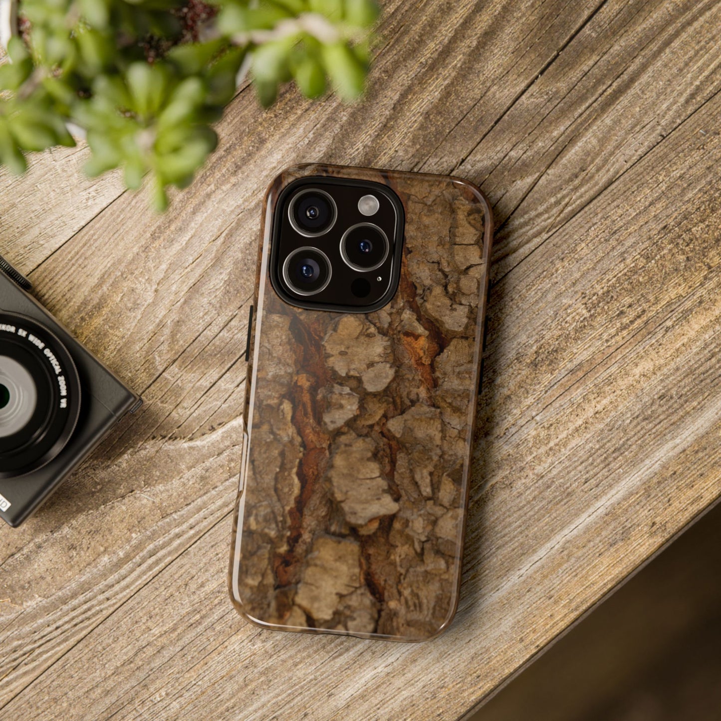 [WW] Tree Bark Printed Phone Case