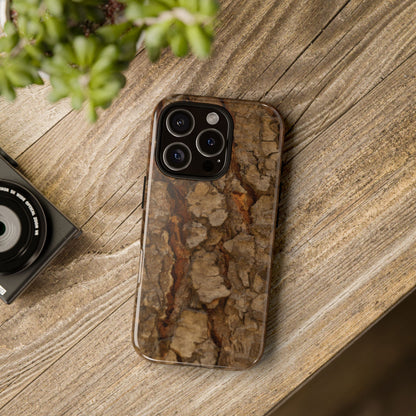 [WW] Tree Bark Printed Phone Case