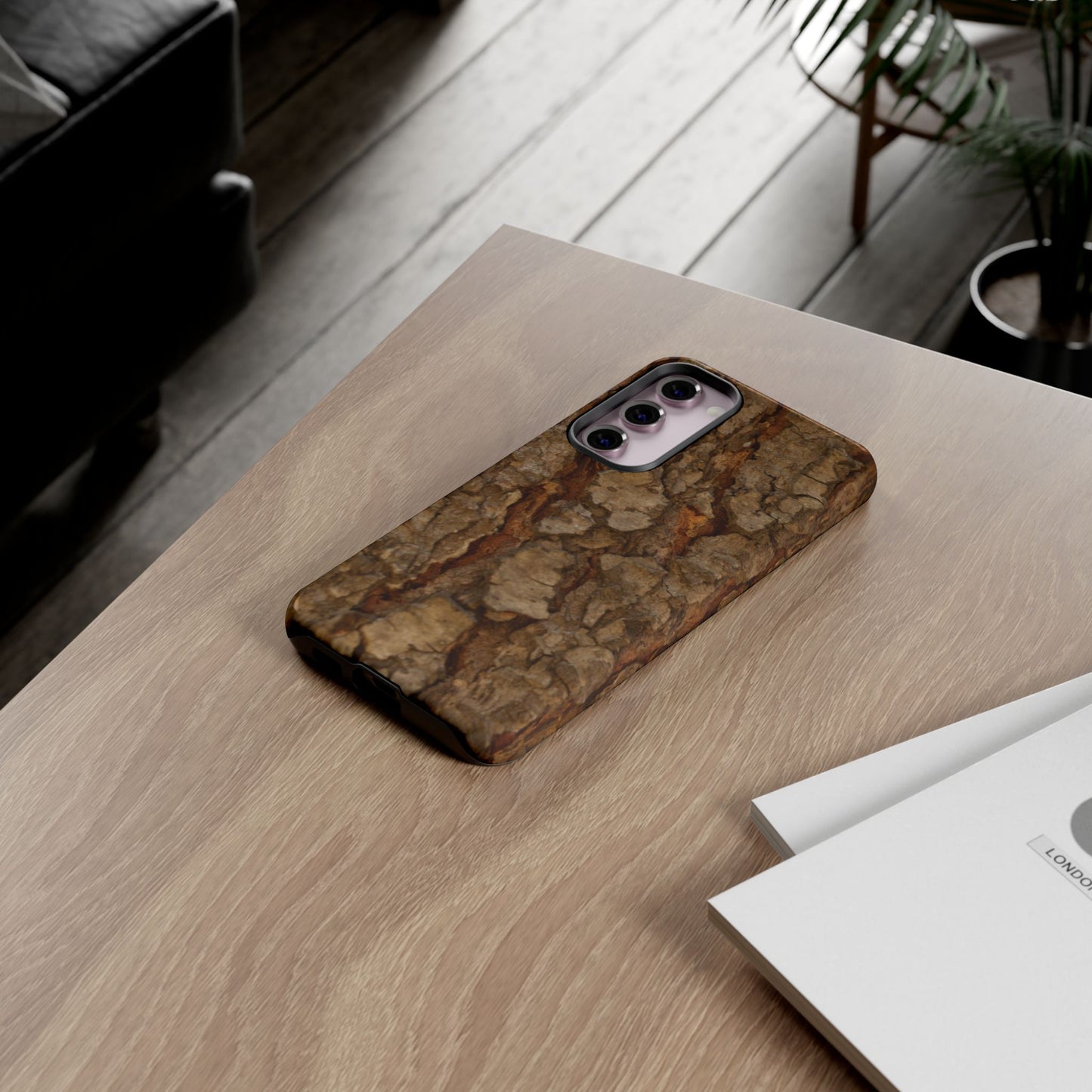 [WW] Tree Bark Printed Phone Case