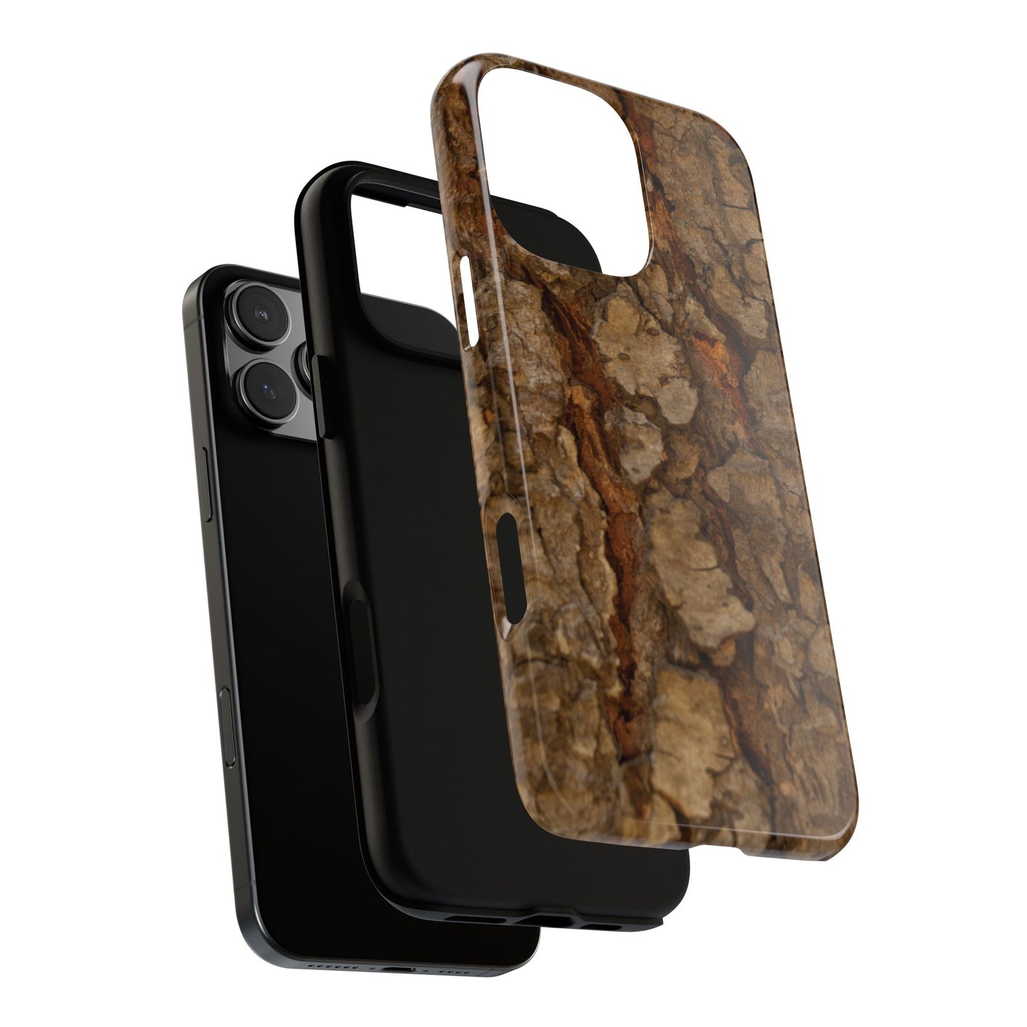 [WW] Tree Bark Printed Phone Case