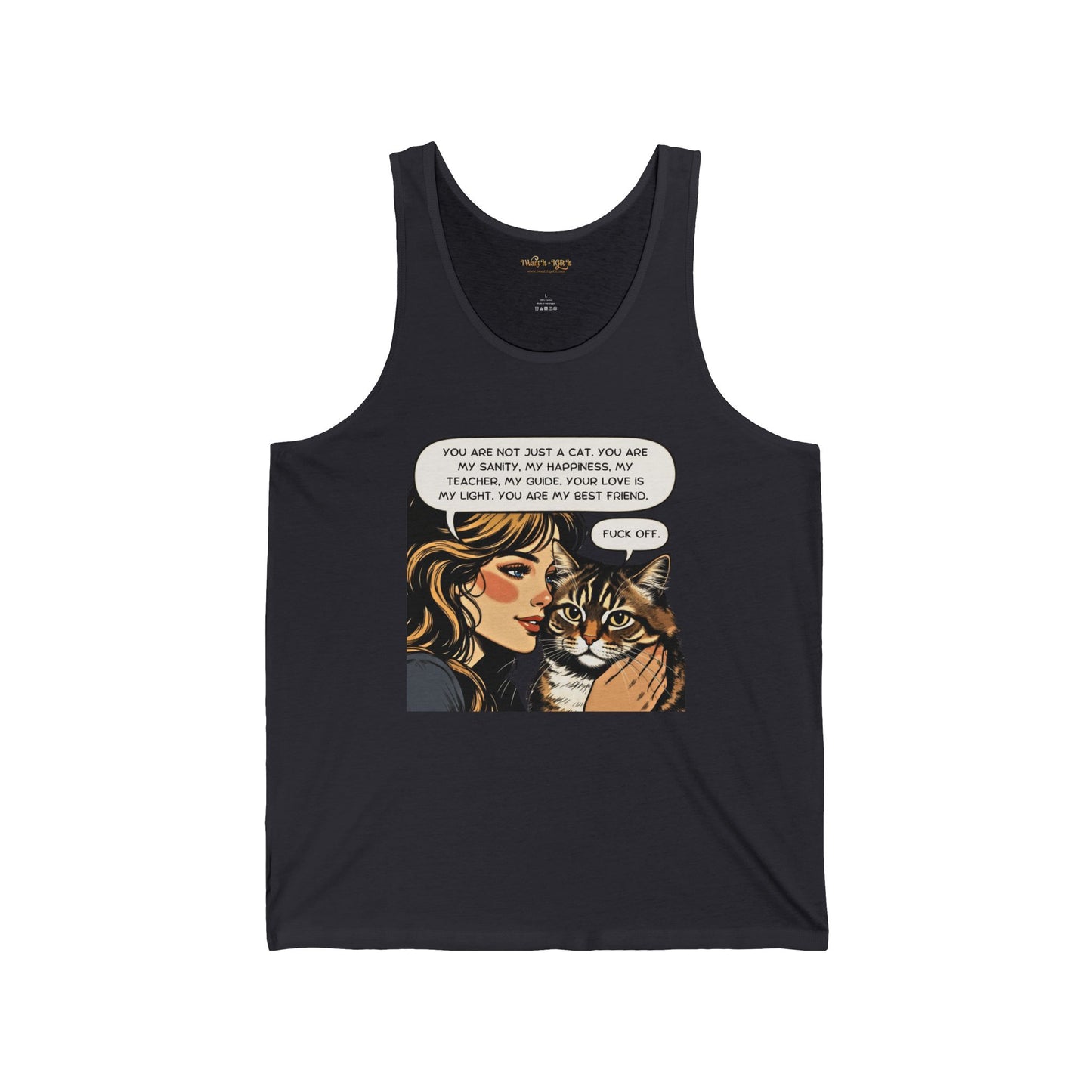 "Cattitude" Cat Lover's Tank Top