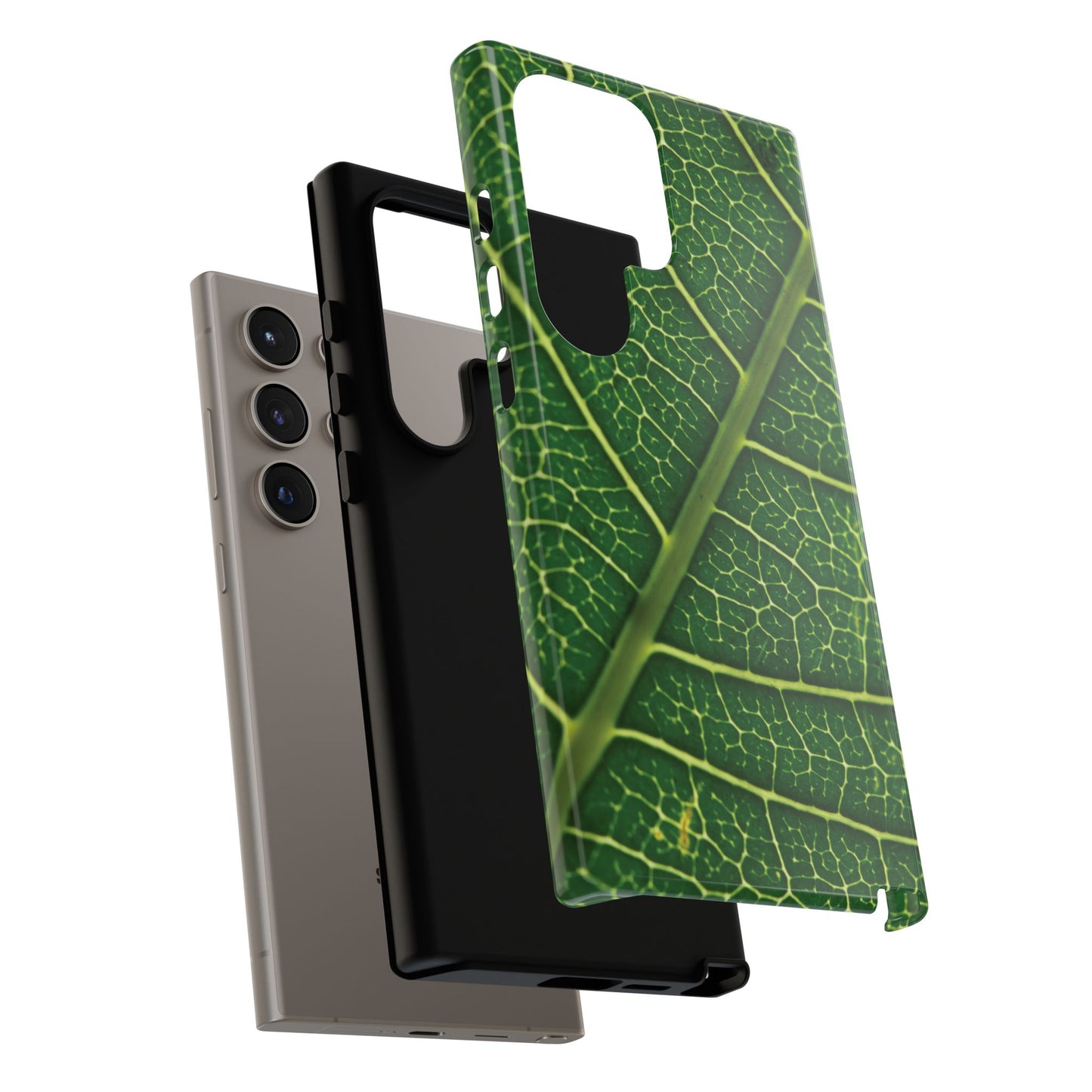 [WW] Leaf Vein Stamped Phone Case