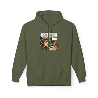 "Cattitude" Cat Lover's Hoodie