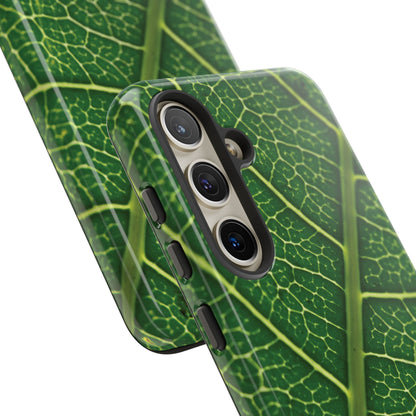 [WW] Leaf Vein Stamped Phone Case