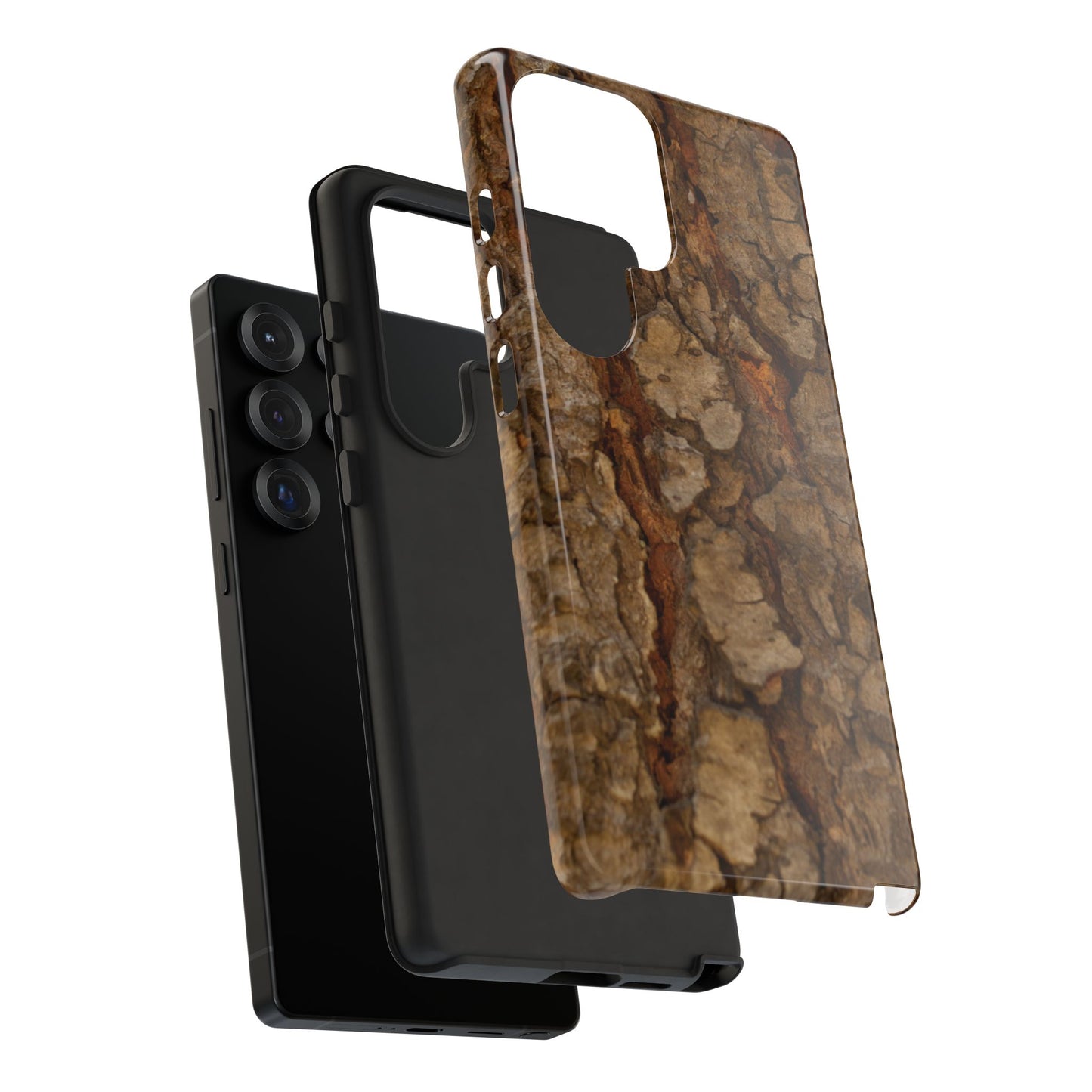 [WW] Tree Bark Printed Phone Case