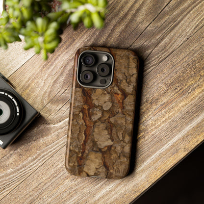 [WW] Tree Bark Printed Phone Case