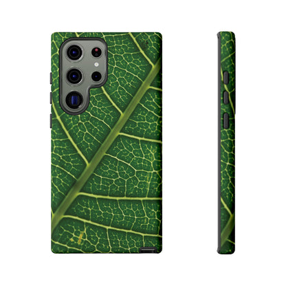 [WW] Leaf Vein Stamped Phone Case