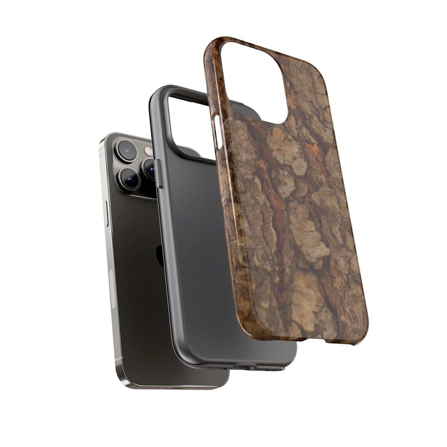 [WW] Tree Bark Printed Phone Case