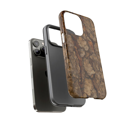 [WW] Tree Bark Printed Phone Case