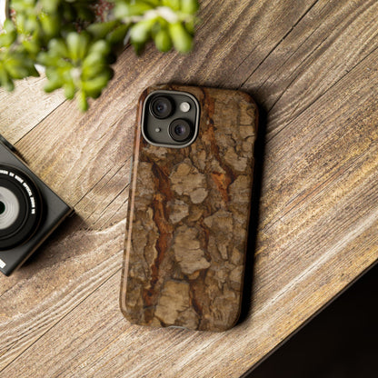 [WW] Tree Bark Printed Phone Case