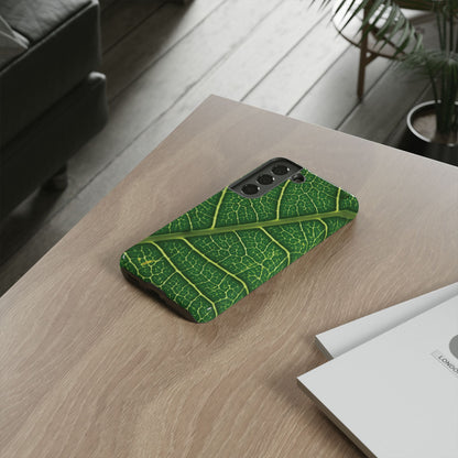 [WW] Leaf Vein Stamped Phone Case