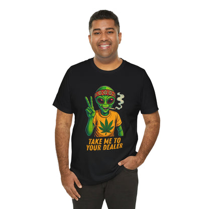 Alien Retro Stoner T-Shirt