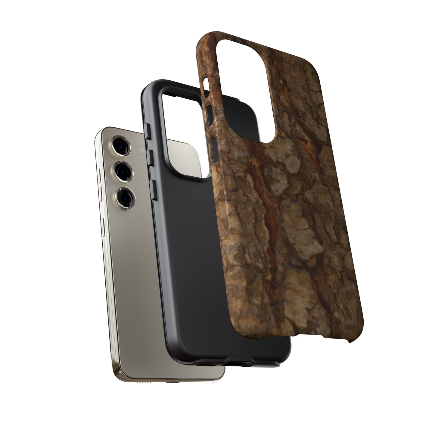 [WW] Tree Bark Printed Phone Case