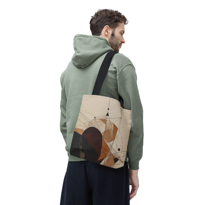 Geometric Abstract Tote Bag