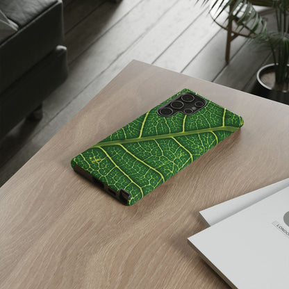 [WW] Leaf Vein Stamped Phone Case