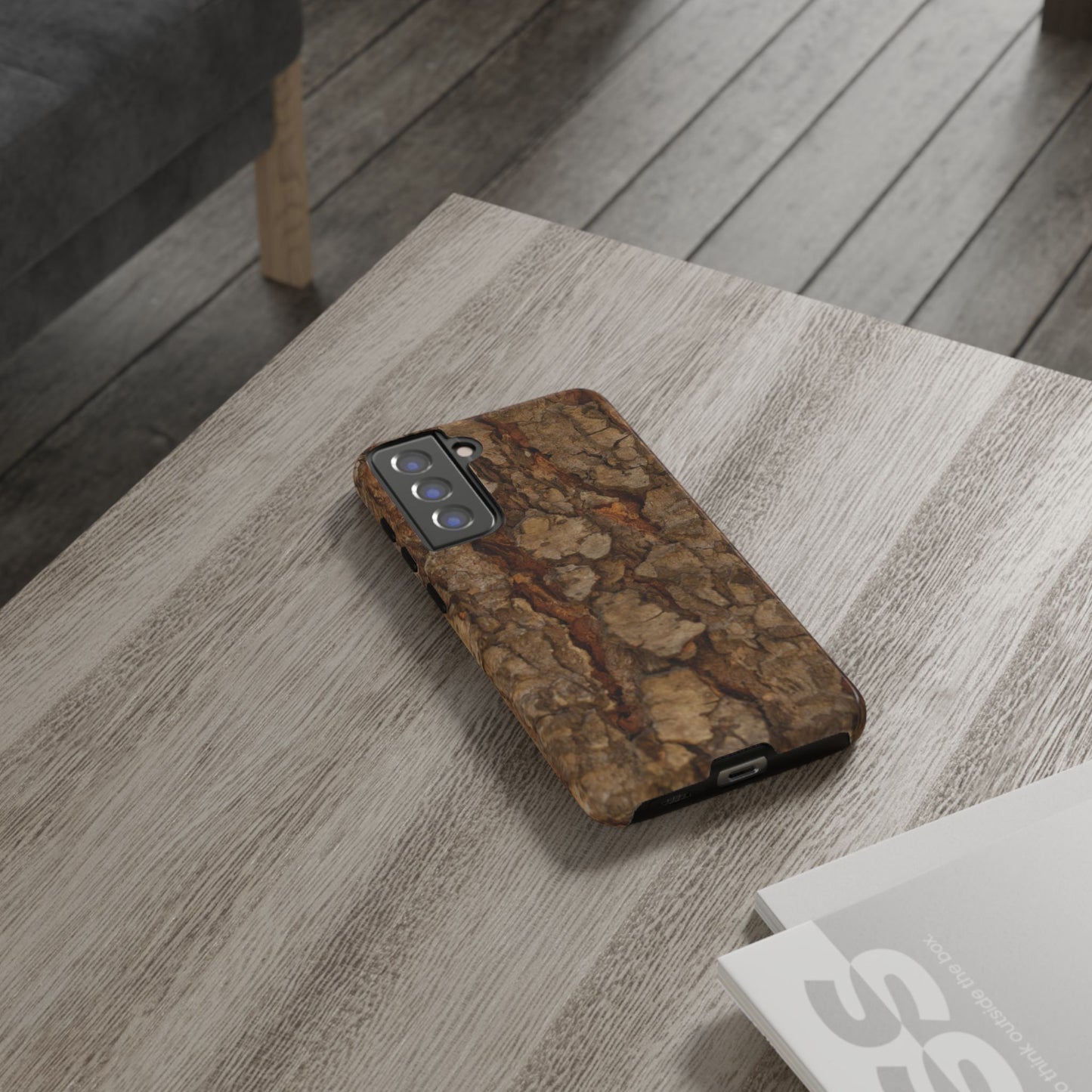 [WW] Tree Bark Printed Phone Case
