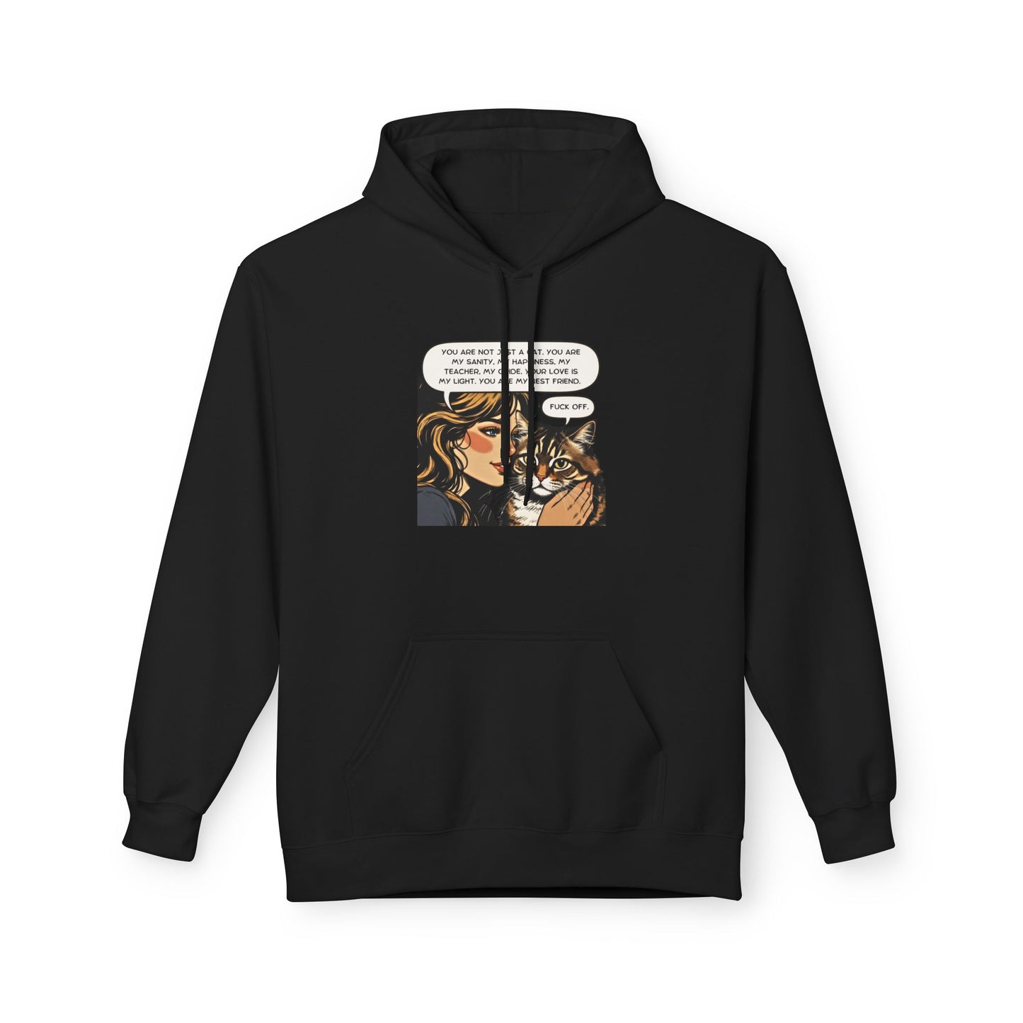 "Cattitude" Cat Lover's Hoodie