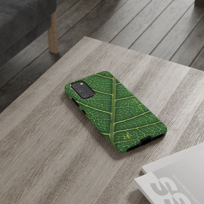 [WW] Leaf Vein Stamped Phone Case