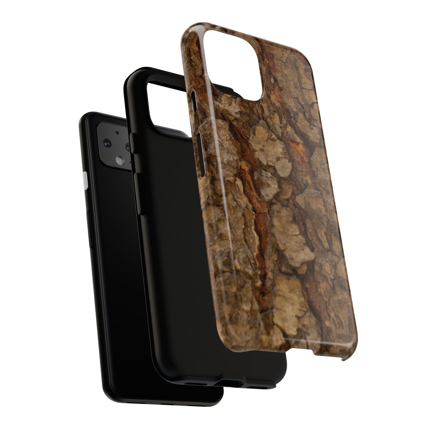 [WW] Tree Bark Printed Phone Case