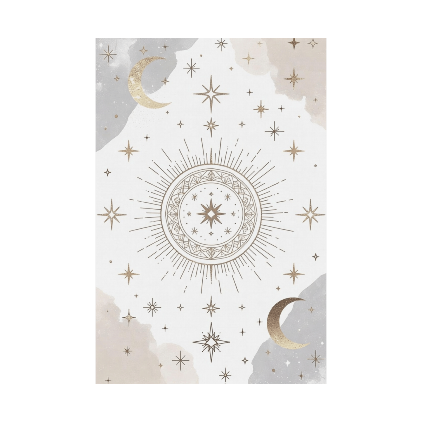 Boho Celestial Wall Art | Stars