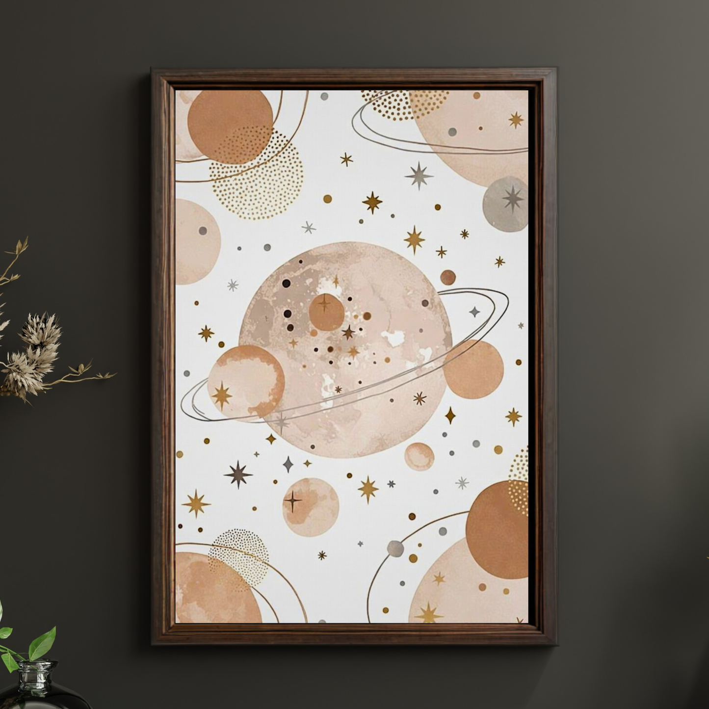 Boho Celestial Wall Art | Planets