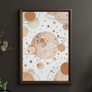 Boho Celestial Wall Art | Planets