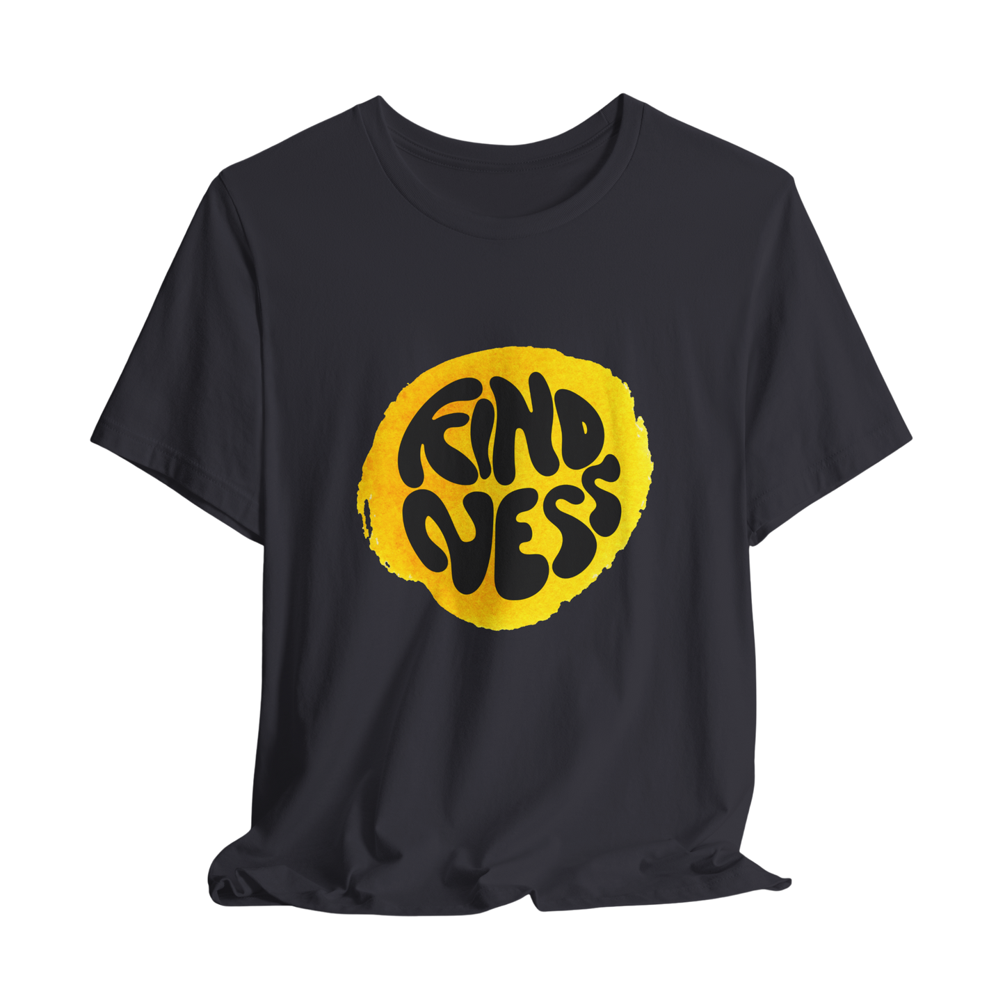 Kindness Yellow Watercolour T-Shirt