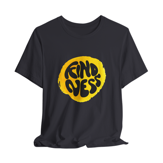 Kindness Yellow Watercolour T-Shirt