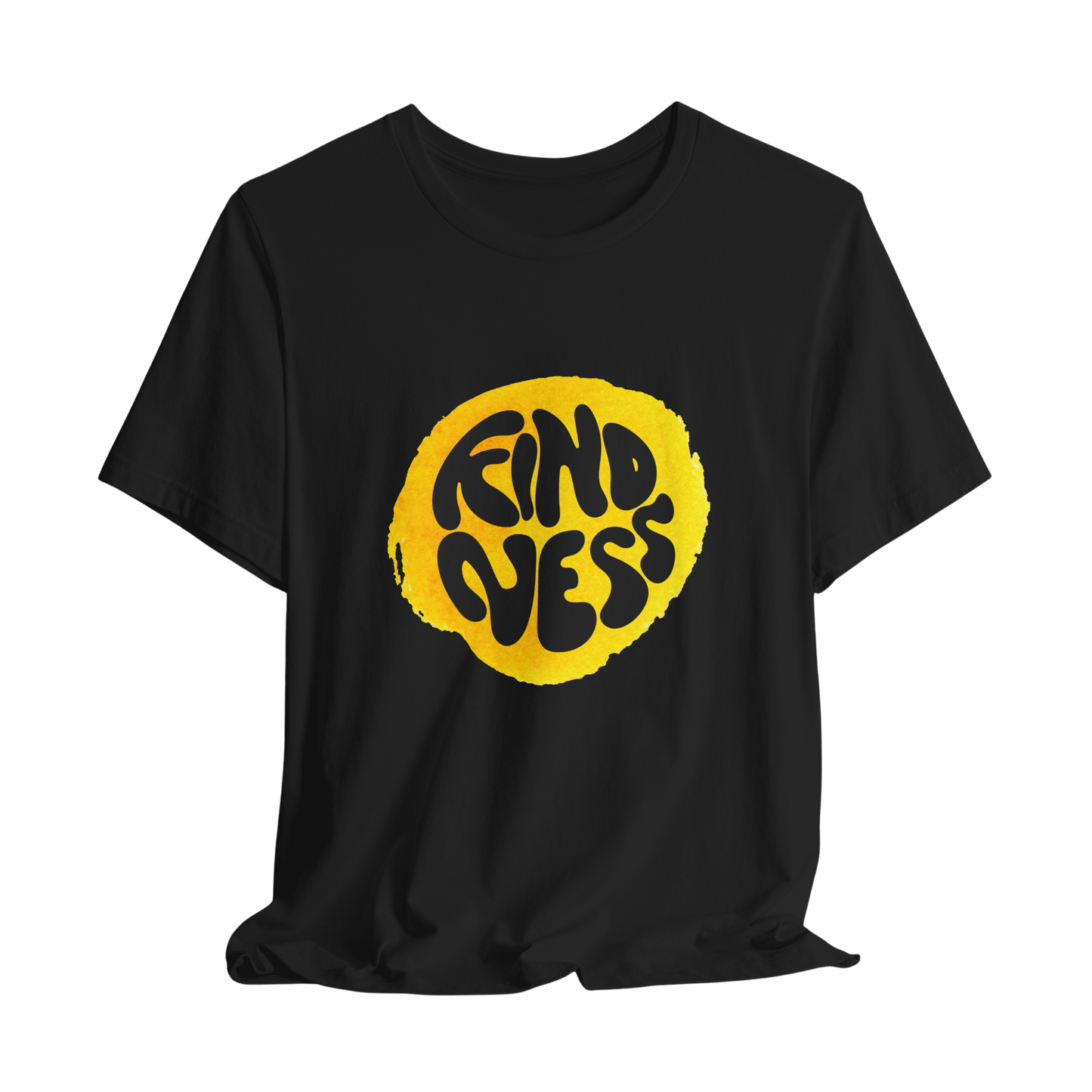 Kindness Yellow Watercolour T-Shirt