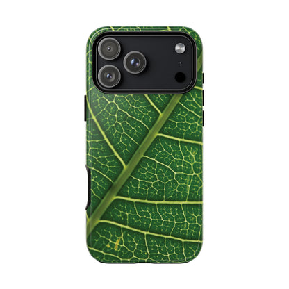 [WW] Leaf Vein Stamped Phone Case