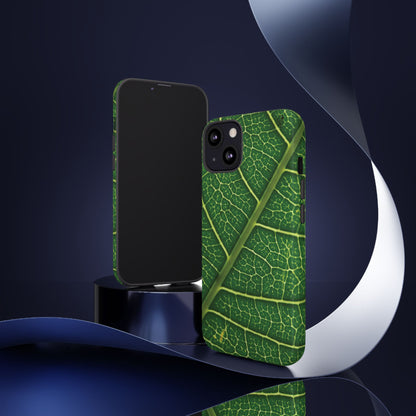 [WW] Leaf Vein Stamped Phone Case