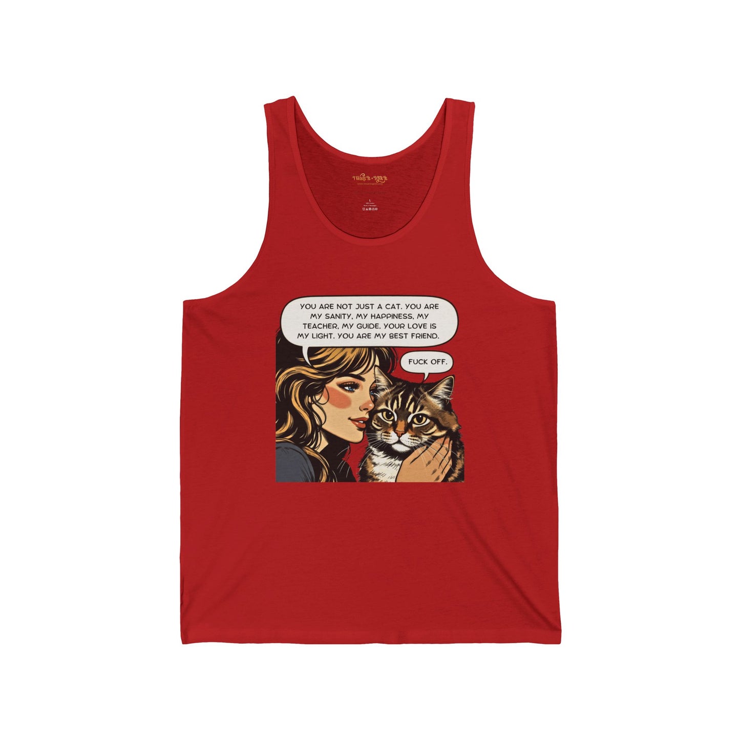 "Cattitude" Cat Lover's Tank Top