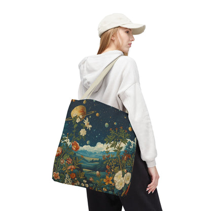Garden of Planets Artistic Tote Bag